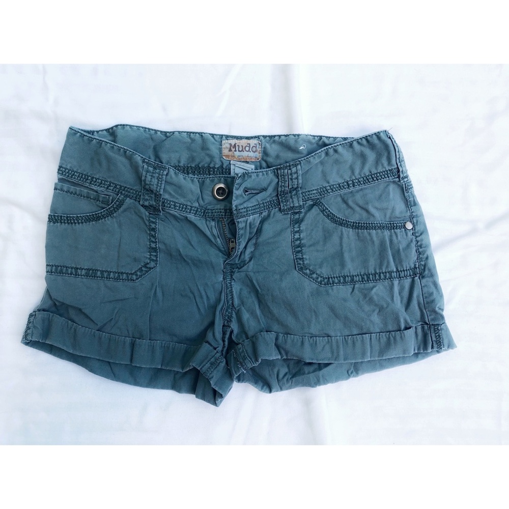 Blue Mudd Cuffed Shorts
